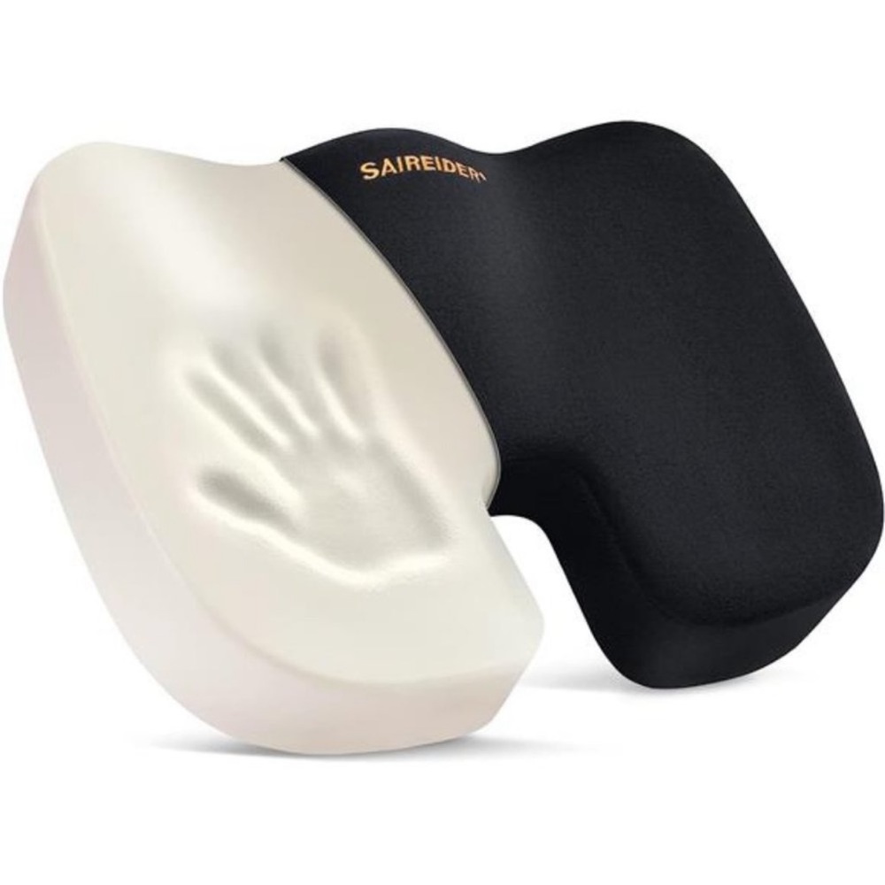 Office Chair Cushion, Car Seat Cushion, Memory Foam Coccyx Cushion Pads